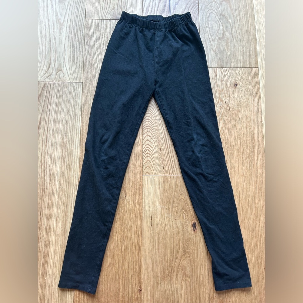 Gap kids black fitted leggings